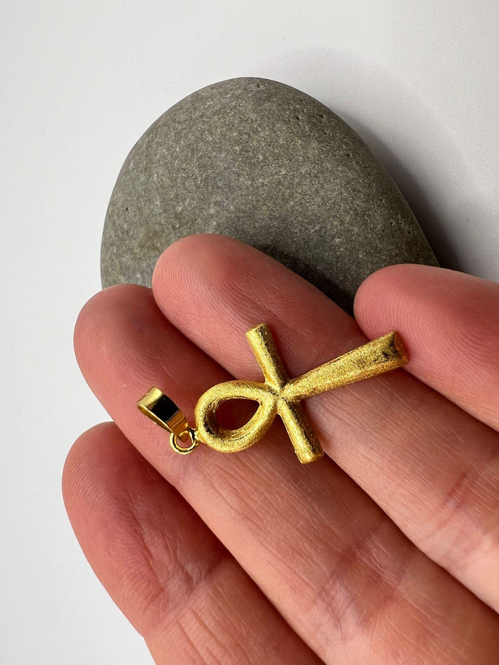 Ankh Pendant — 18k Gold Plated
