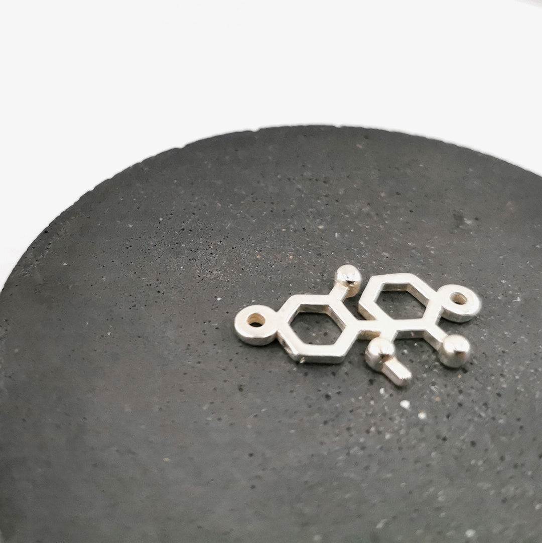 Ketamine Molecule Necklace — 925 Silver