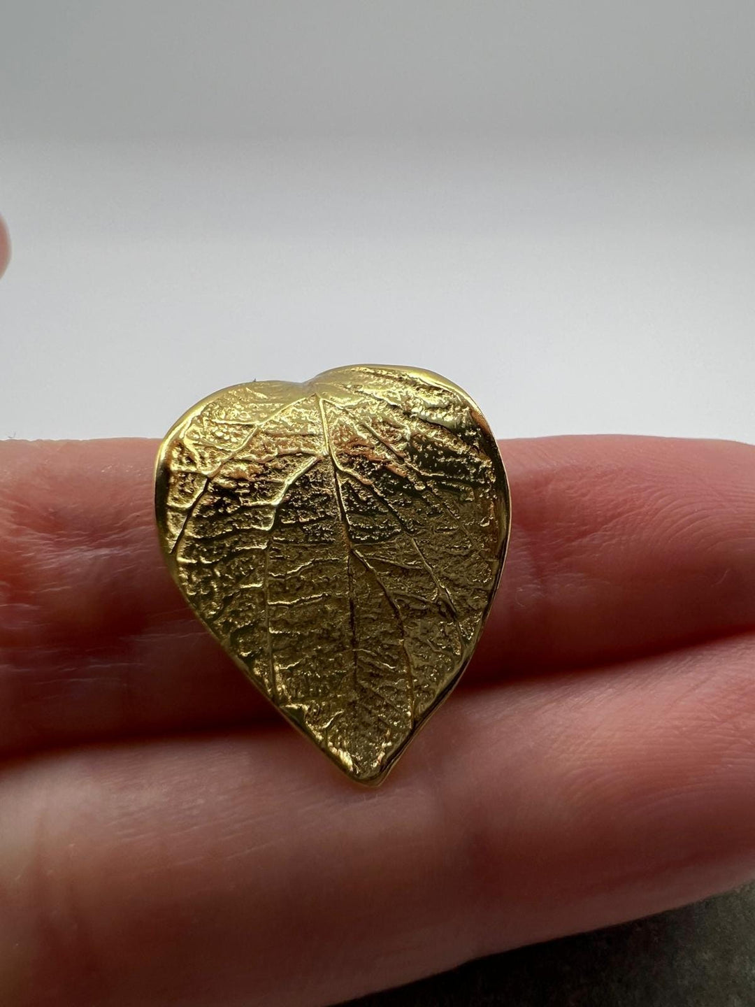 Leaf Ring Adjustable • 18k Gold Plated 925 Silver