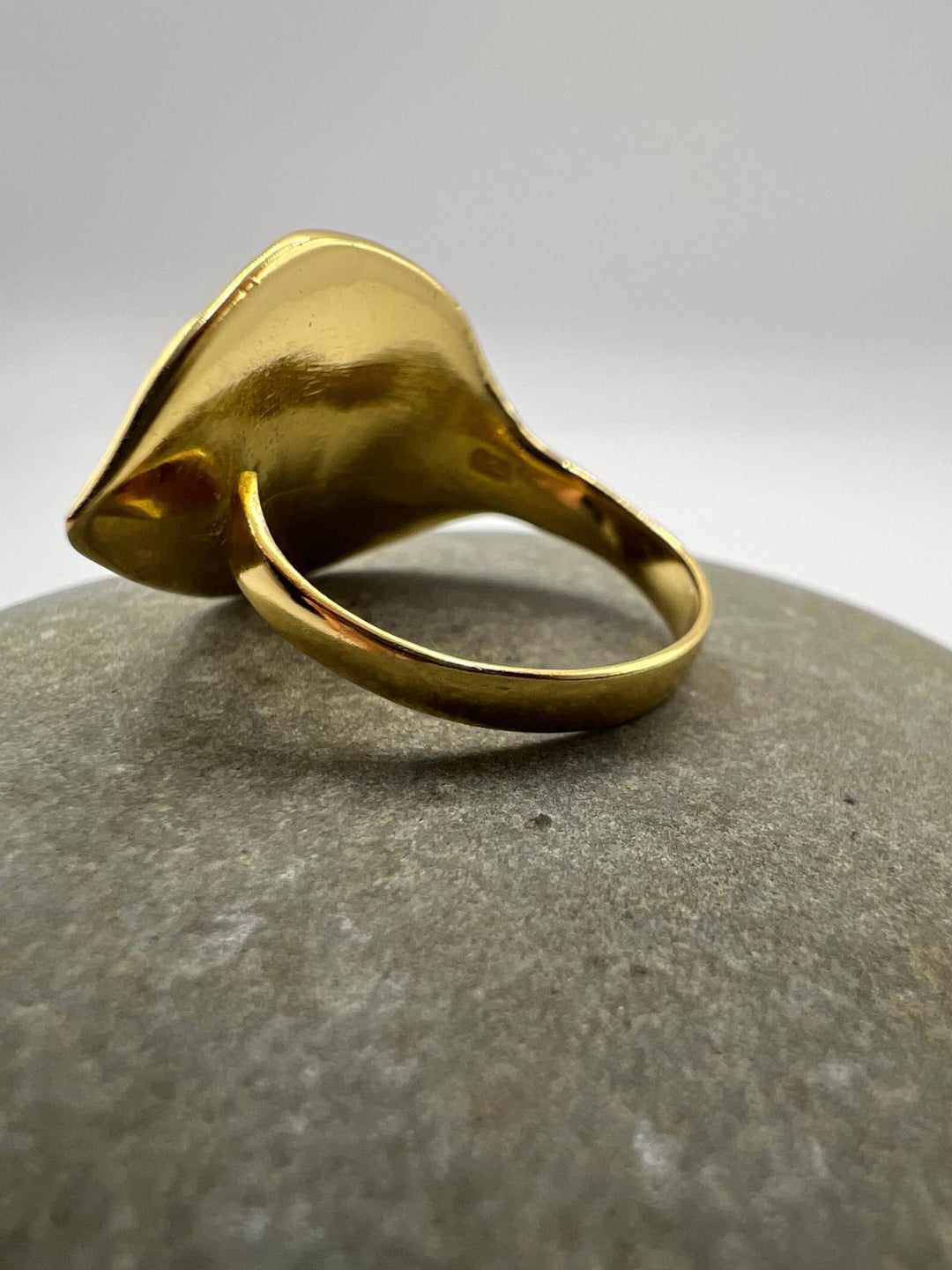 Leaf Ring Adjustable • 18k Gold Plated 925 Silver