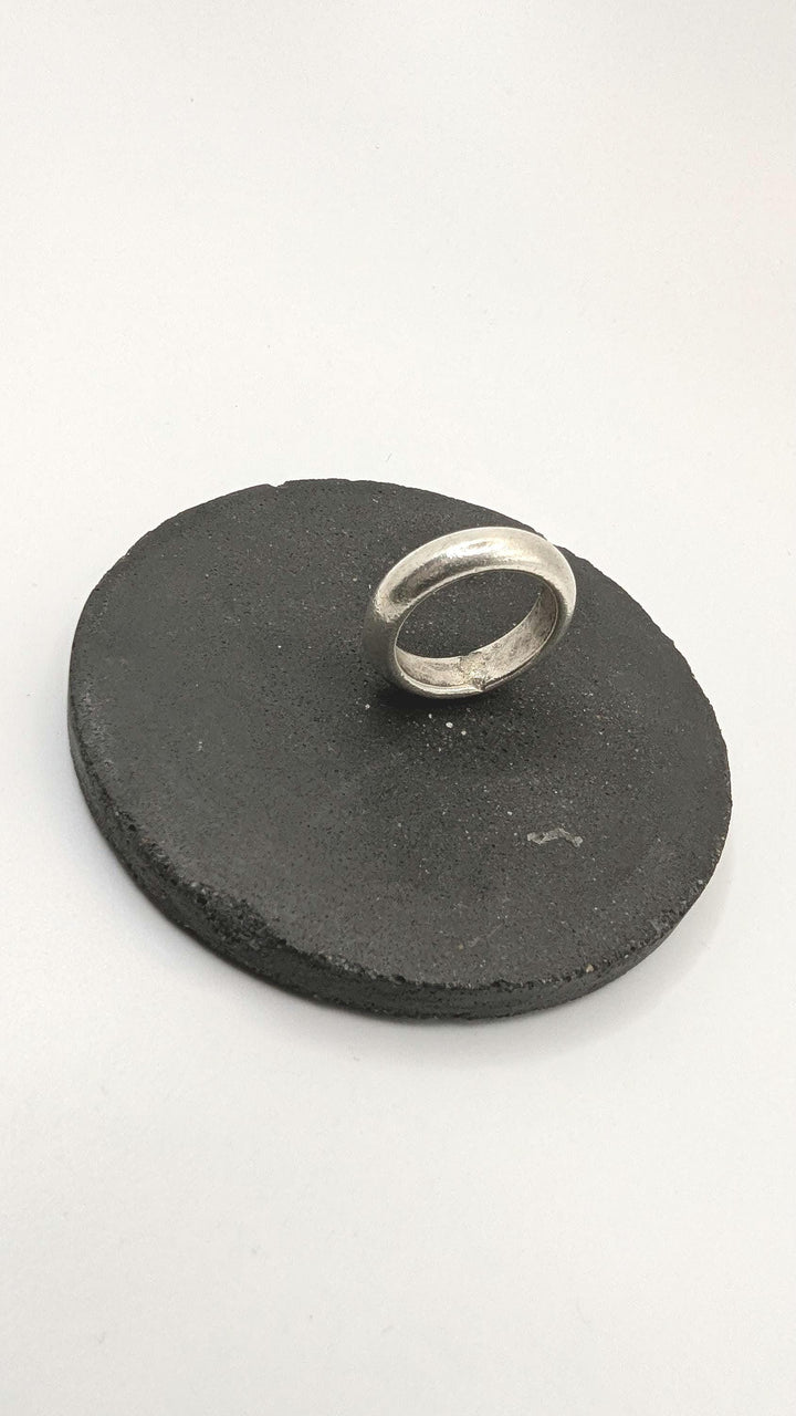 Heavy Unisex Solid 925 Silver Ring