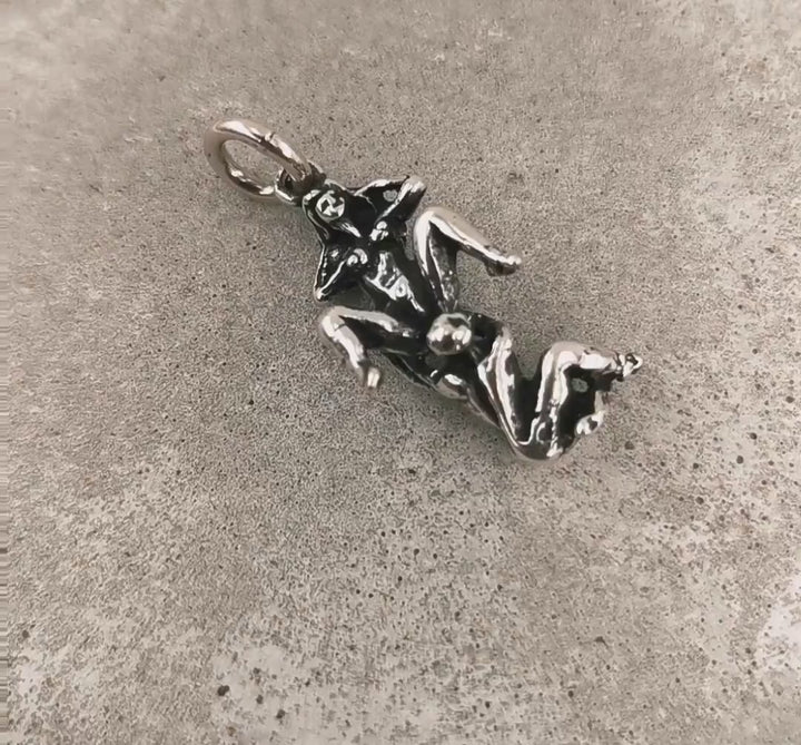 Tantra Pendant, Oral Sex Pendant — 925 Silver