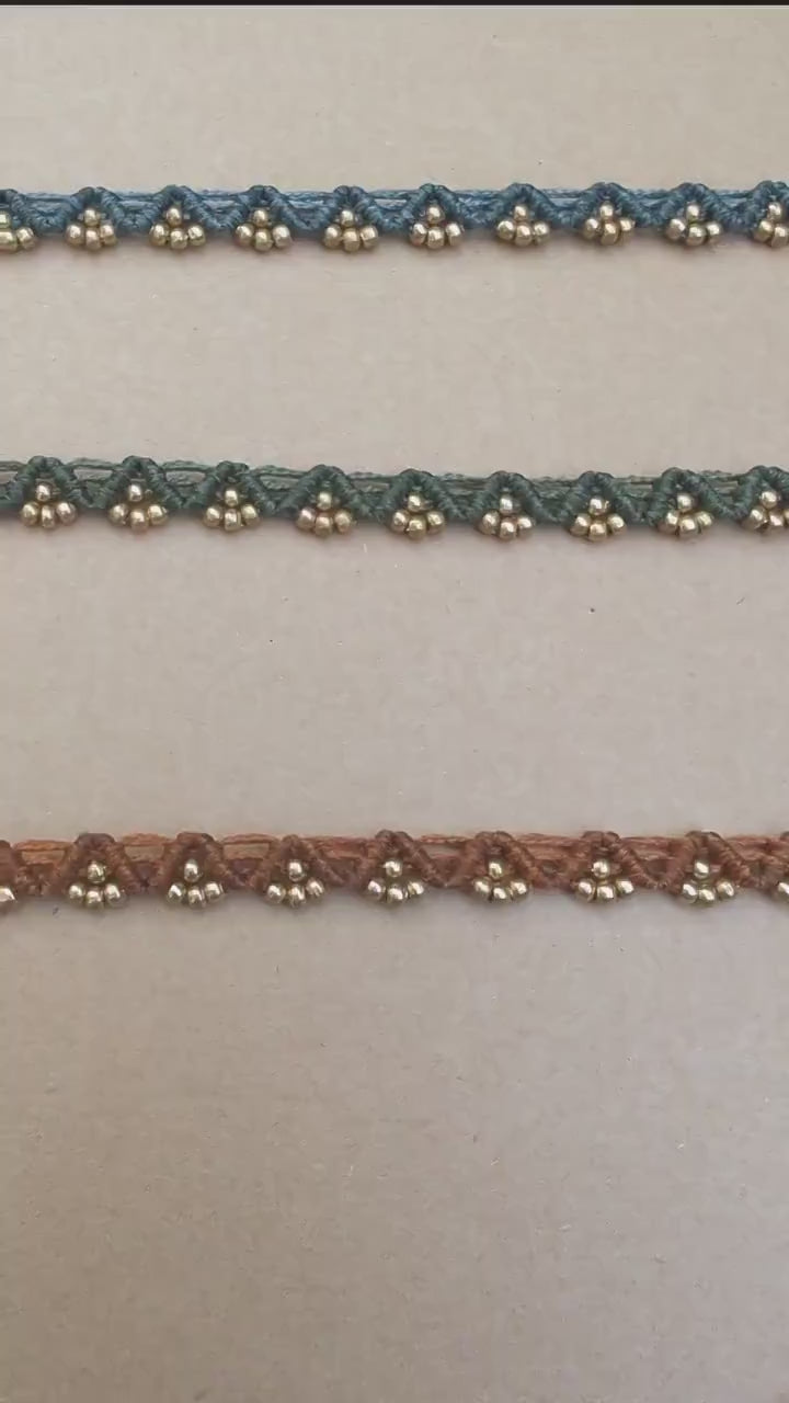 Handmade Macramé Choker
